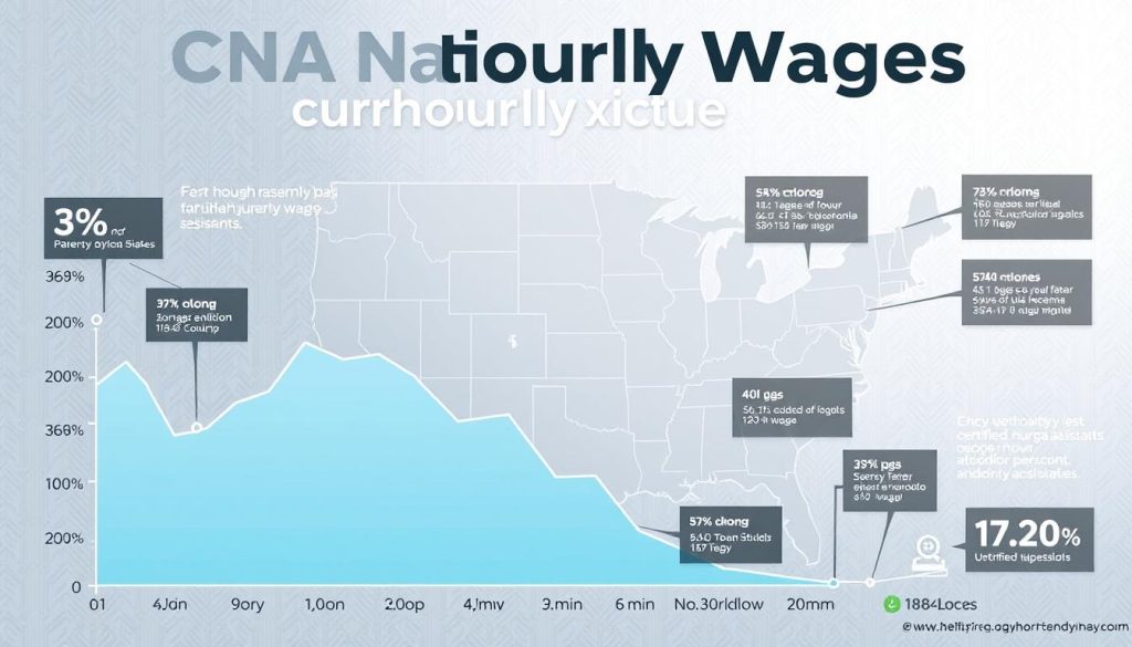 CNA Hourly Wages Nationwide