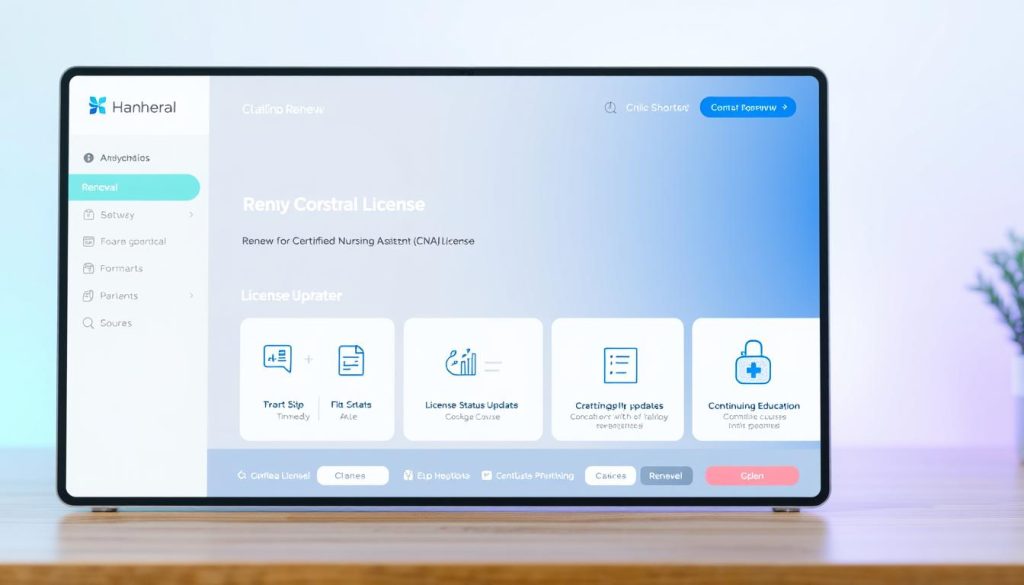 CNA License Renewal Online Options