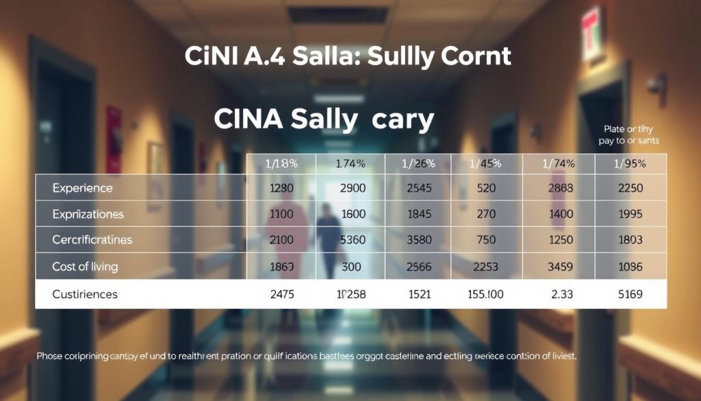 CNA Salary Factors in California