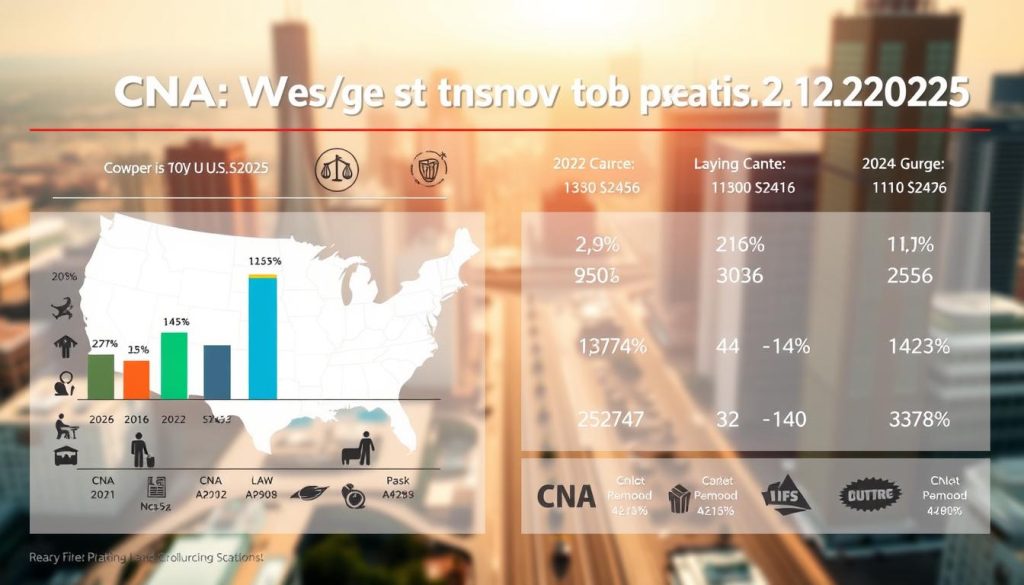 CNA Wage Information Across Top-Paying States