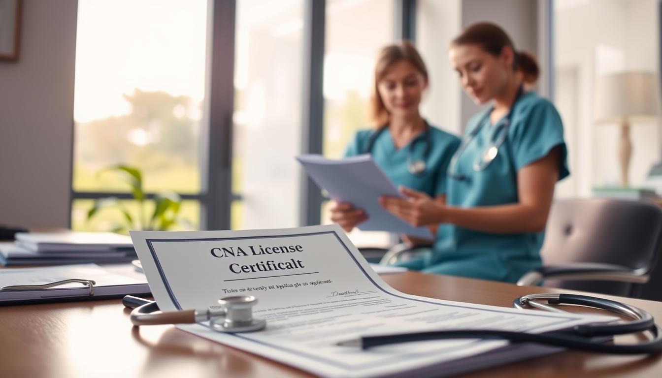 how to get my cna license